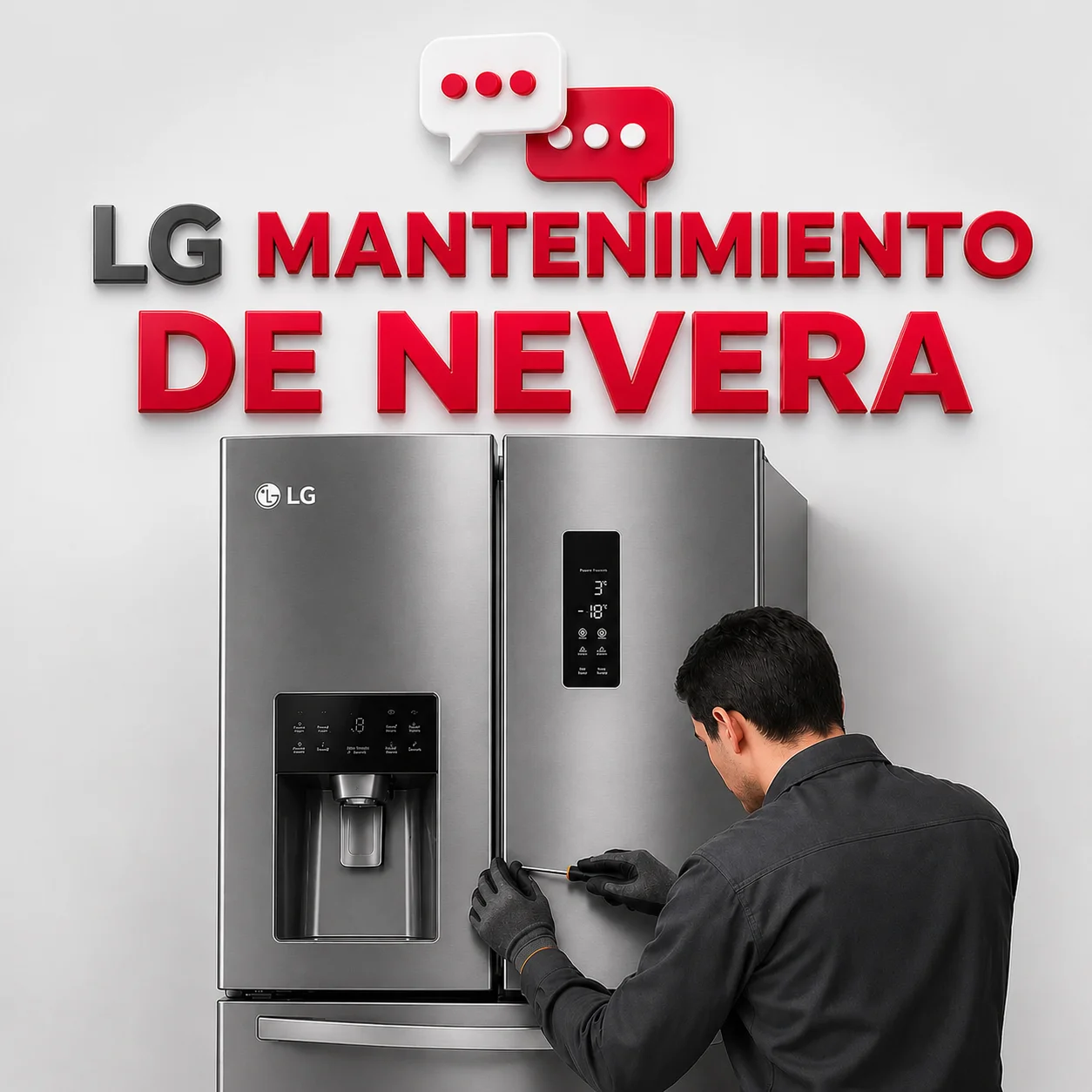 Mantenimiento de neveras LG